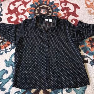 White stag plus ladies top